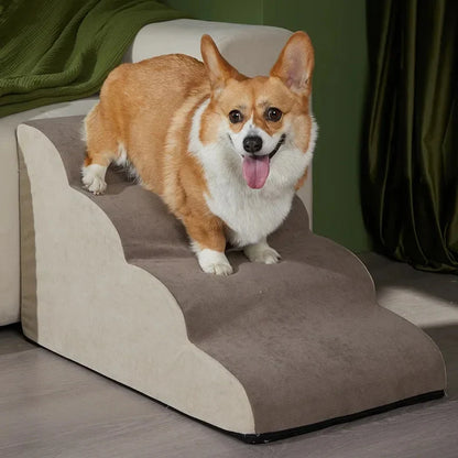 Memory Foam Pet Steps