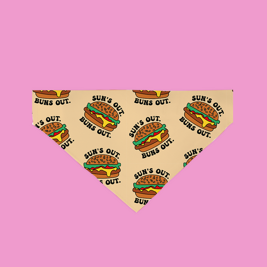 Suns Out Burger Bandana